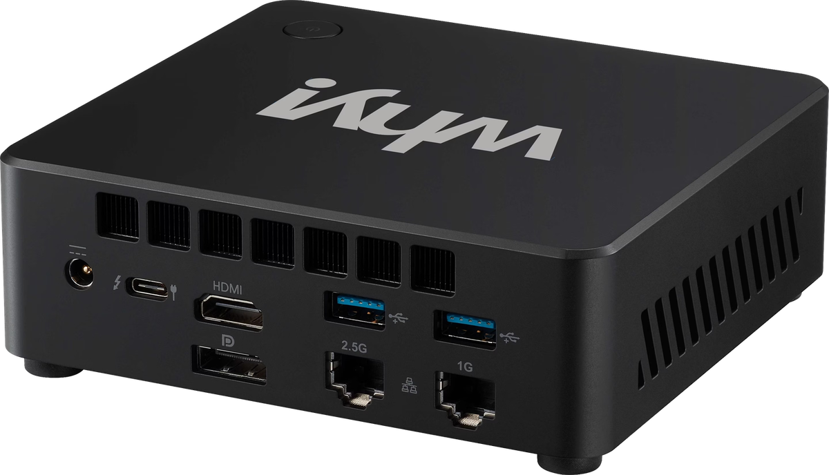 keynexis NVR appliance — rear I/O with dual Ethernet